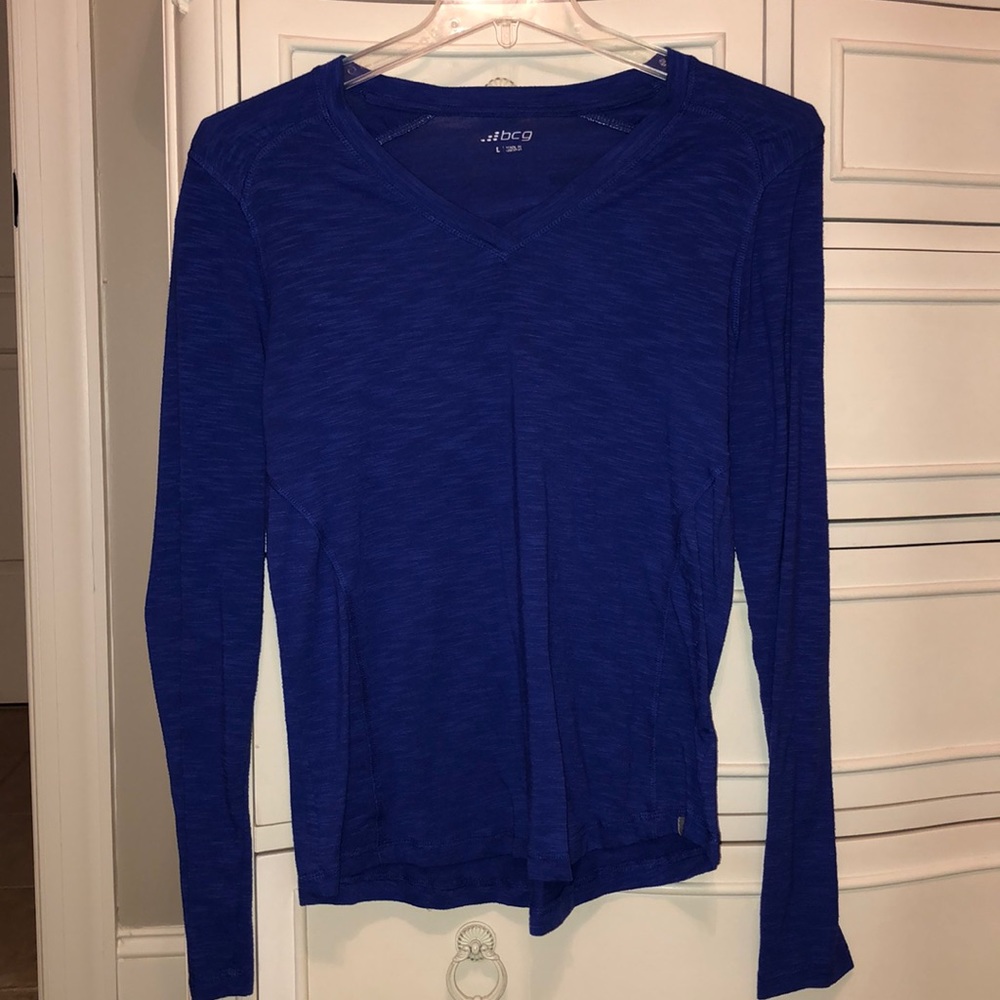 BCG Purple Long Sleeve Tee